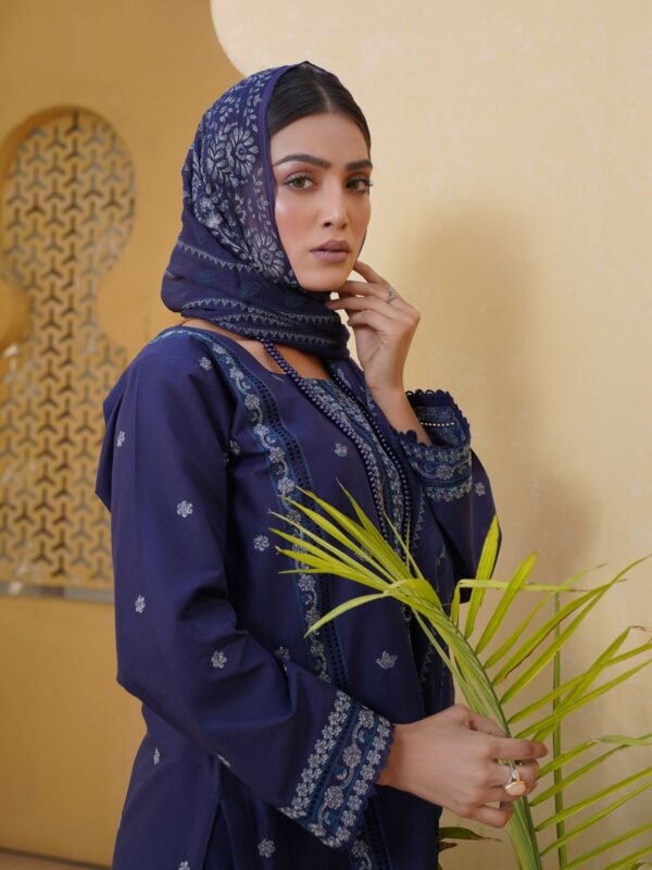 Noor Embroidered Chiffon 3-Piece
